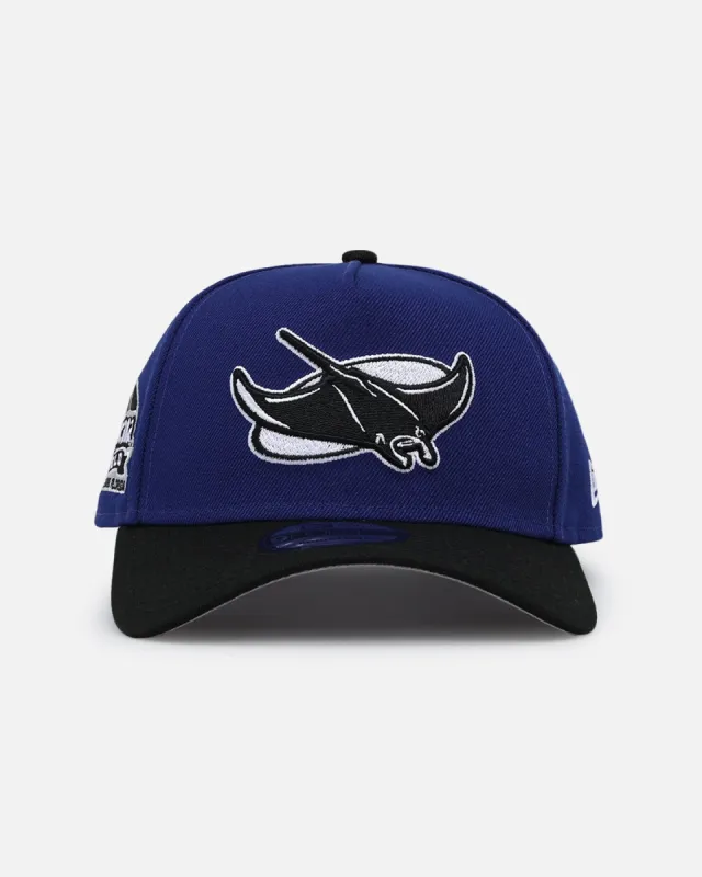New Era Tampa Bay Rays 'Royal Reign' 9FORTY A-Frame Snapback Dark Royal/Black sold by Culture Kings