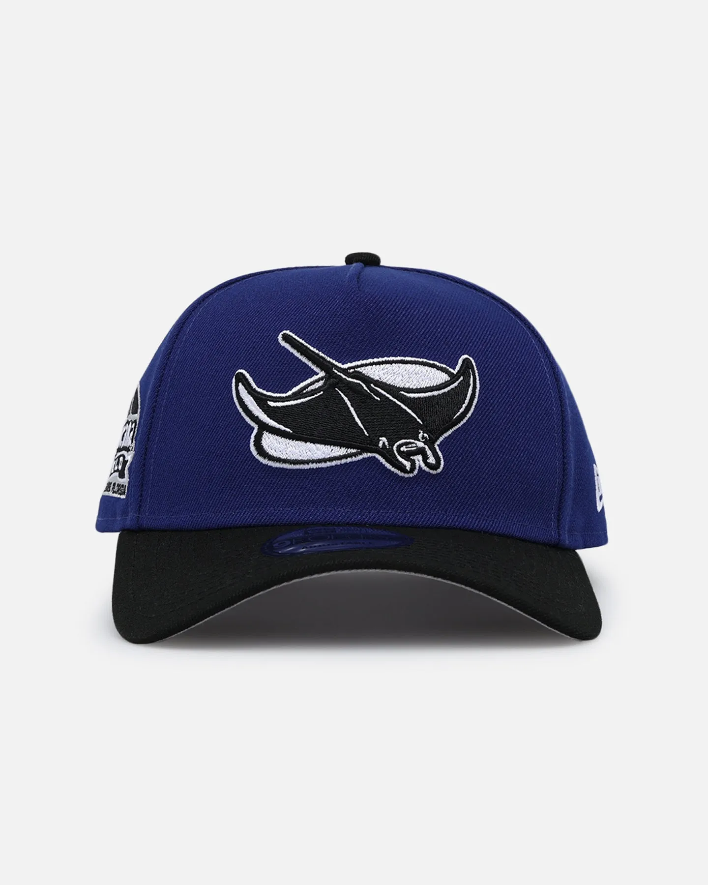 New Era Tampa Bay Rays 'Royal Reign' 9FORTY A-Frame Snapback Dark Royal/Black sold by Culture Kings