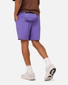 Carre Pace Nylon Shorts Purple sold by Culture Kings