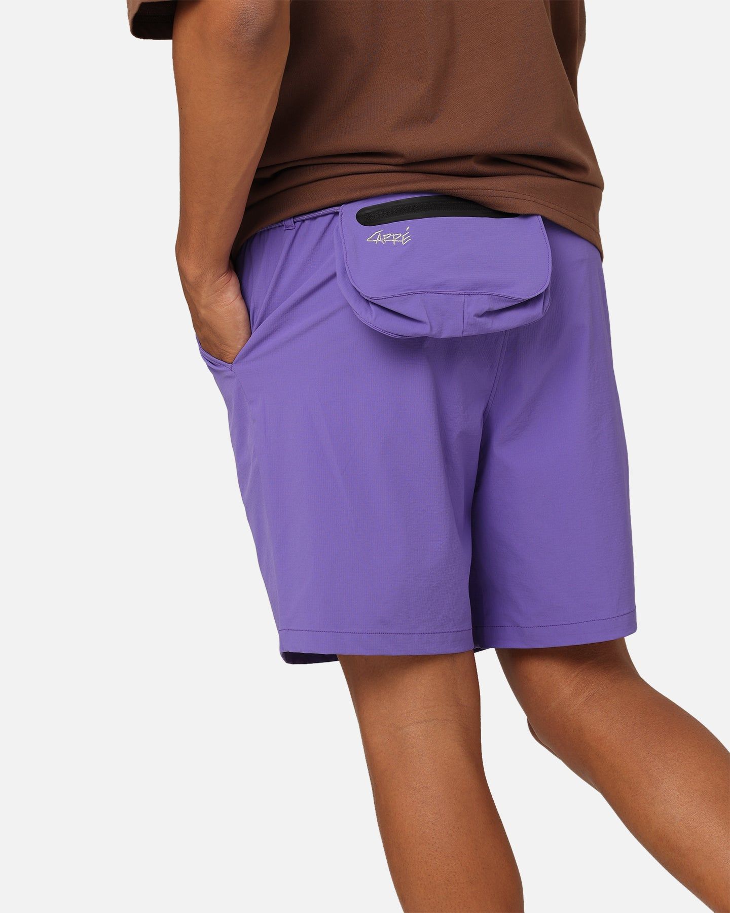 Carre Pace Nylon Shorts Purple sold by Culture Kings product image thumbnail 2