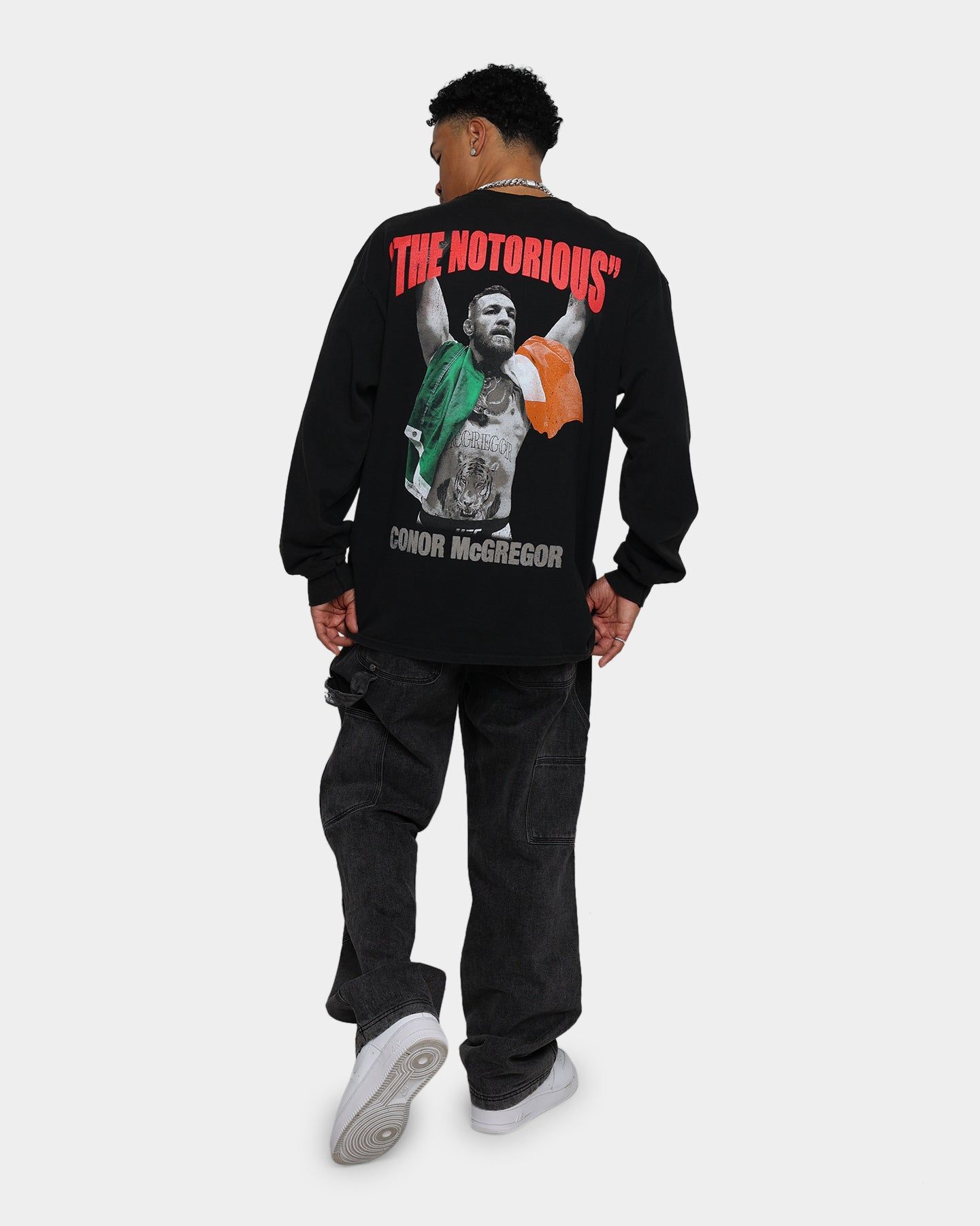 Goat Crew X UFC Conor McGregor Crewneck Black Wash sold by Culture Kings product image thumbnail 3