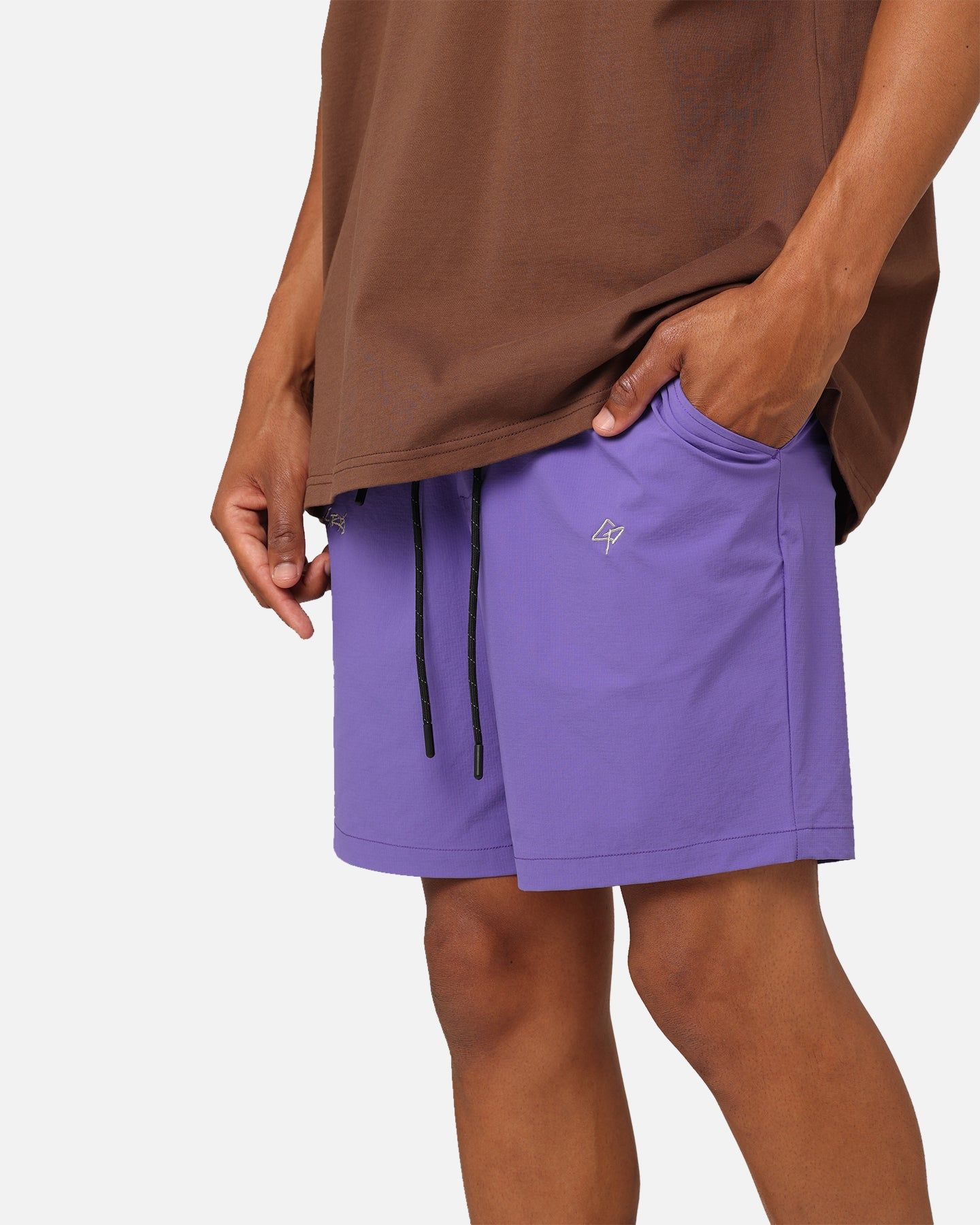 Carre Pace Nylon Shorts Purple sold by Culture Kings product image thumbnail 3