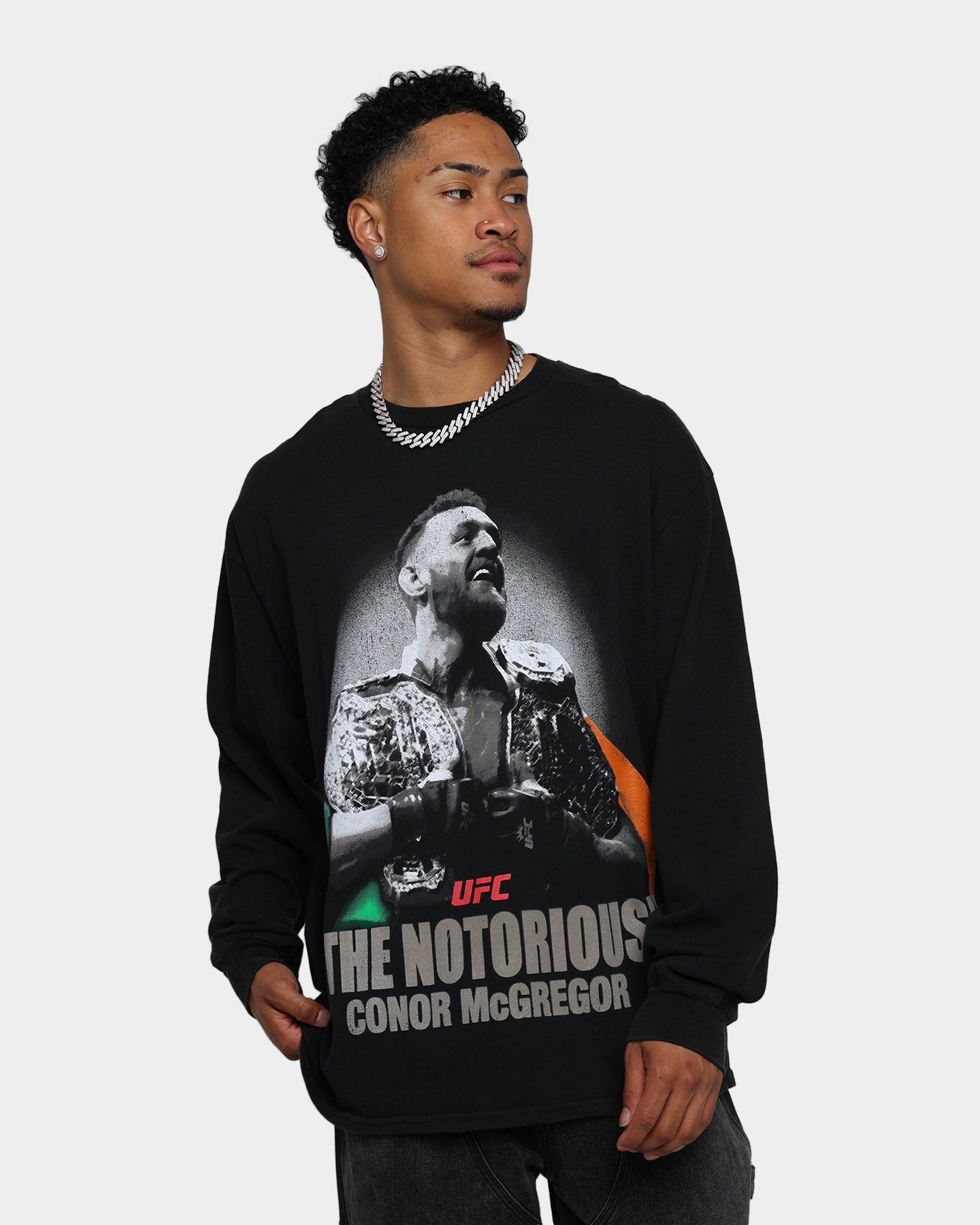 Goat Crew X UFC Conor McGregor Crewneck Black Wash sold by Culture Kings product image thumbnail 2