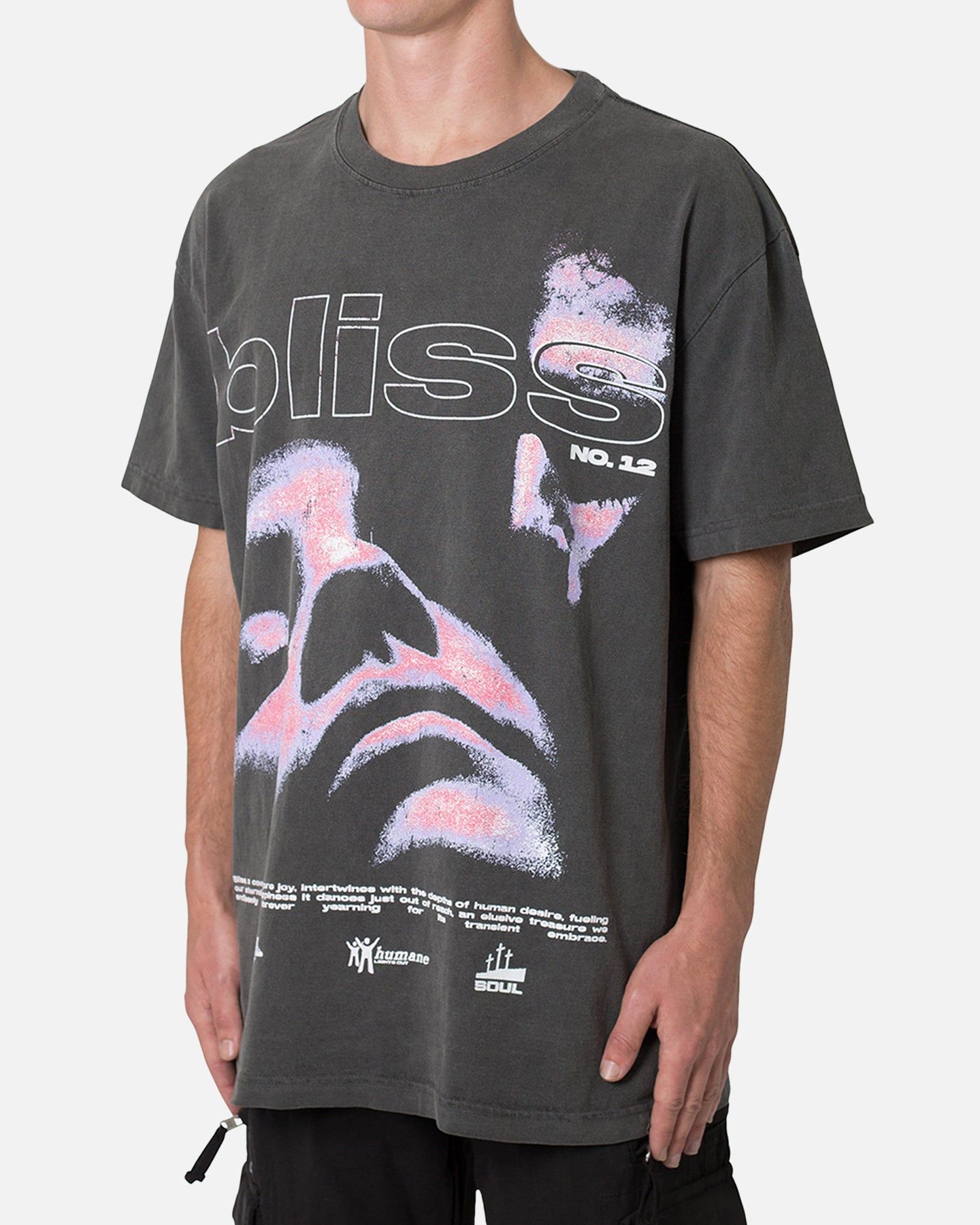 MNML Bliss T-Shirt Washed Black sold by Culture Kings product image thumbnail 2
