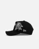 New Era Texas Rangers 'Ornate Rose' 9FORTY A-Frame Snapback Black/White sold by Culture Kings