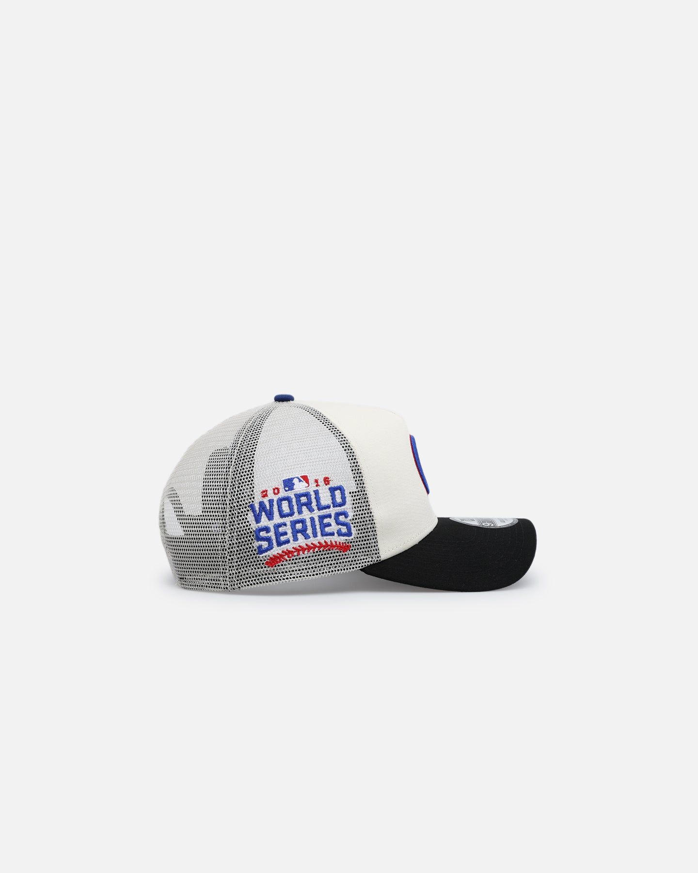 New Era Chicago Cubs 'Retro Mosaic' 9FORTY A-Frame Trucker Snapback White/Black sold by Culture Kings product image thumbnail 4
