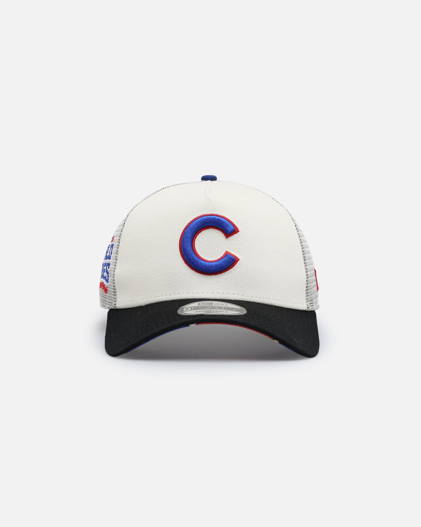 New Era Chicago Cubs 'Retro Mosaic' 9FORTY A-Frame Trucker Snapback White/Black sold by Culture Kings product image thumbnail 2