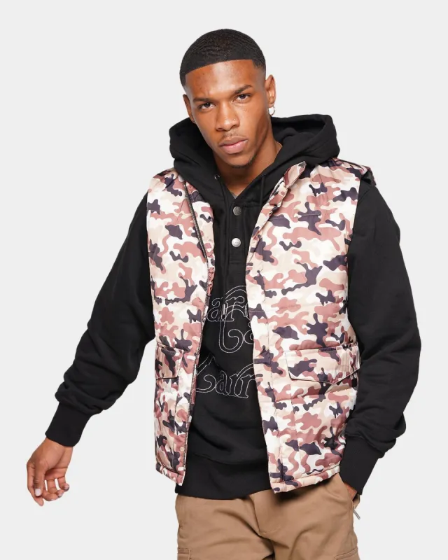 XXIII Jukka Camo Puffer Vest Camo sold by Culture Kings