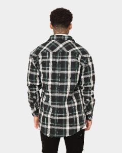 Saint Morta Prima Long Sleeve Flannel Shirt Stadium Green sold by Culture Kings