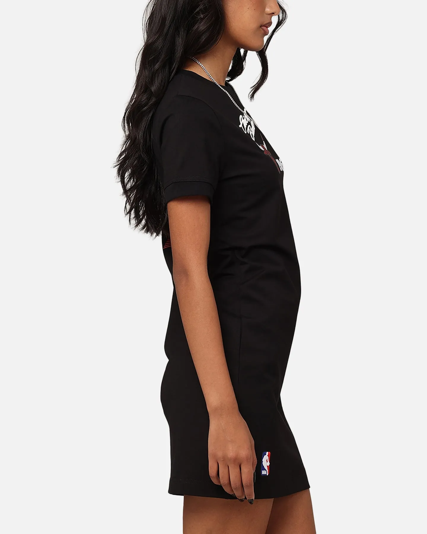 Pro Standard Women's Chicago Bulls Bodycon Mini Dress Black sold by Culture Kings product image thumbnail 5