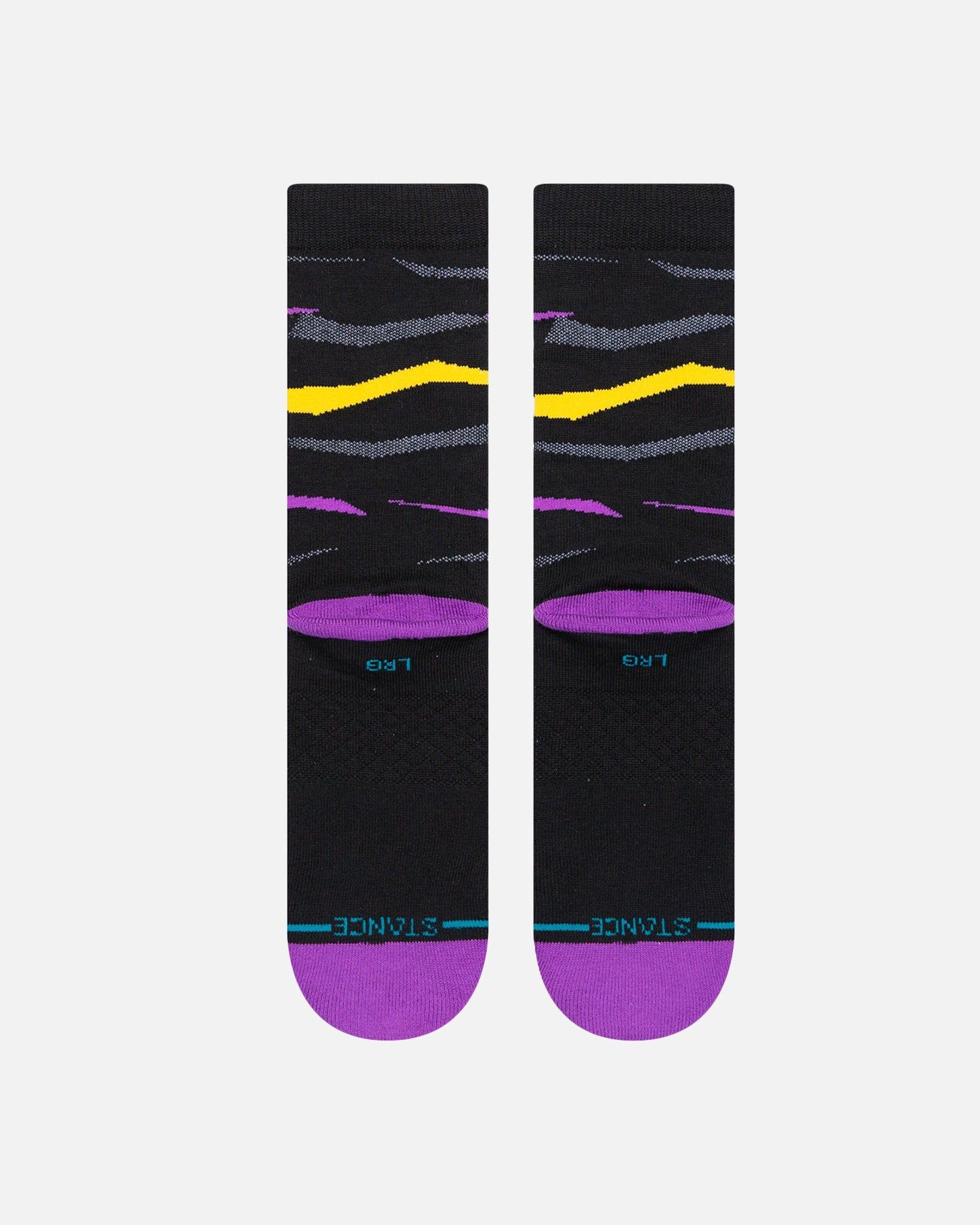 Stance Lebron James Faxed Lebron Socks Black sold by Culture Kings product image thumbnail 3