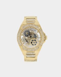 Guess Mainline Big Reveal Watch Gold/Gold sold by Culture Kings