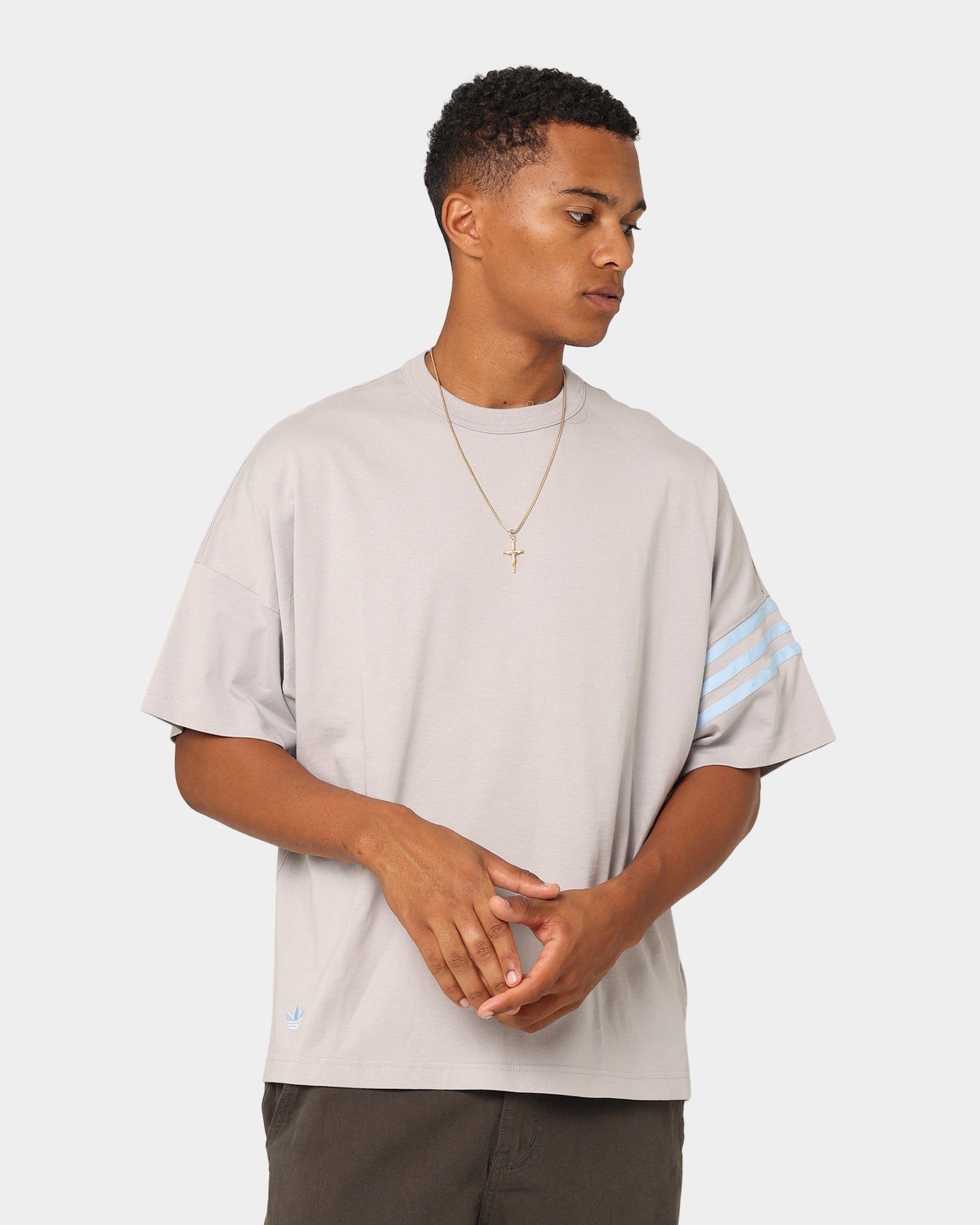 Adidas New C T-Shirt Grey Two sold by Culture Kings