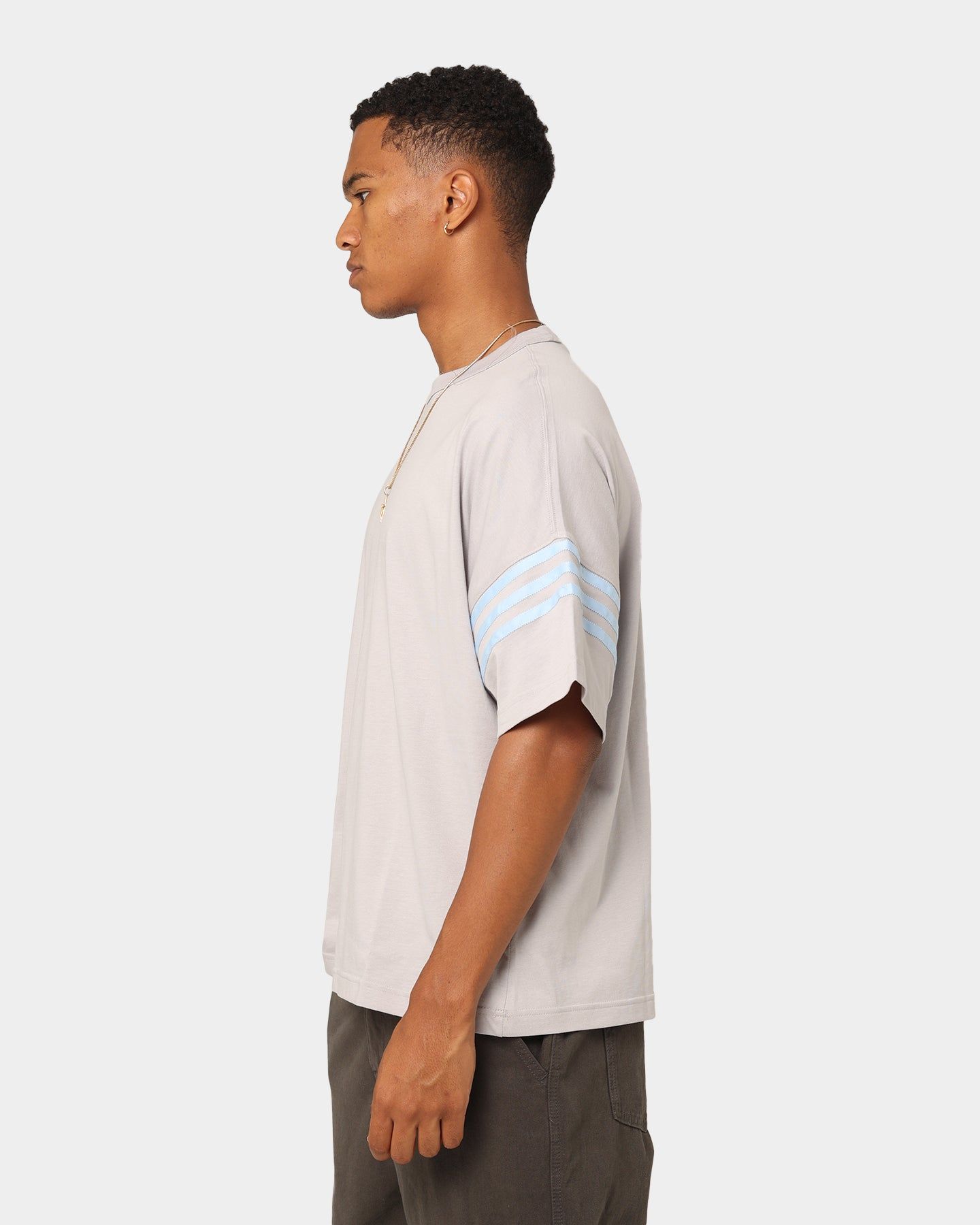 Adidas New C T-Shirt Grey Two sold by Culture Kings product image thumbnail 6