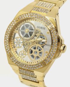 Guess Mainline Big Reveal Watch Gold/Gold sold by Culture Kings
