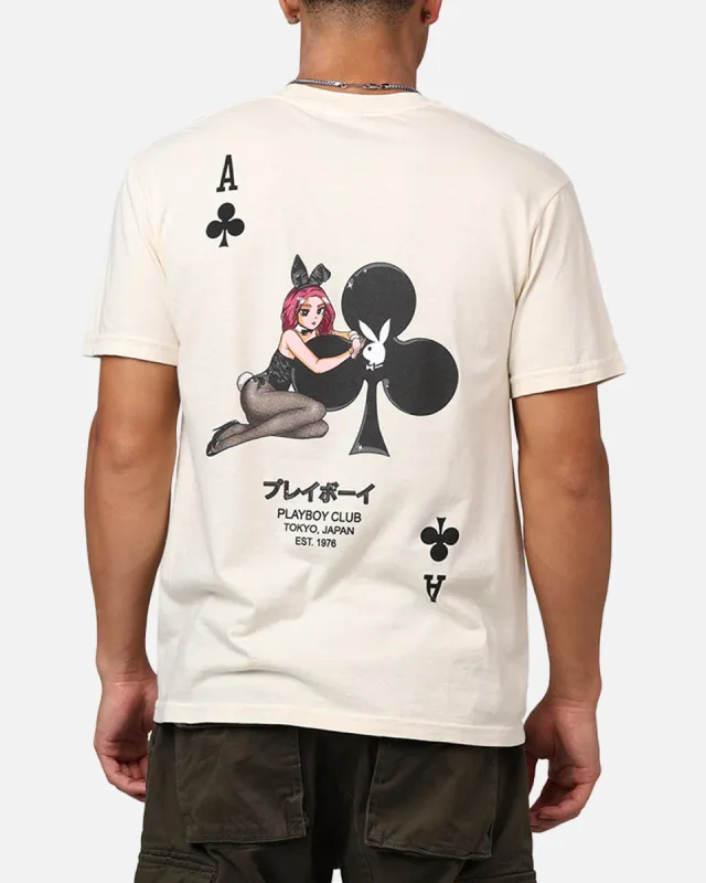 Playboy Ace Of Clubs T-Shirt Sand sold by Culture Kings