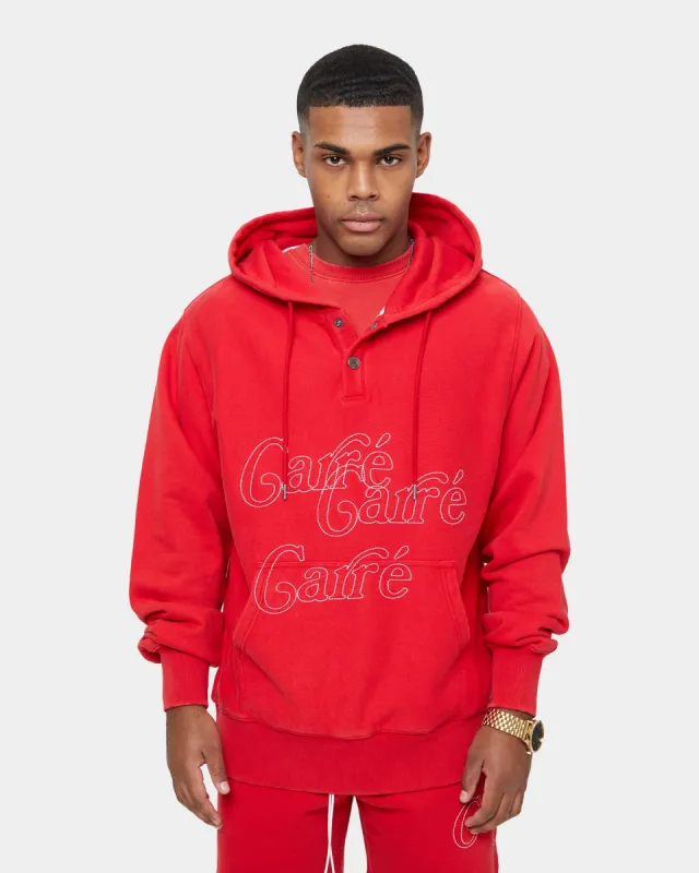 Carré Volle Volle Hoodie Red sold by Culture Kings