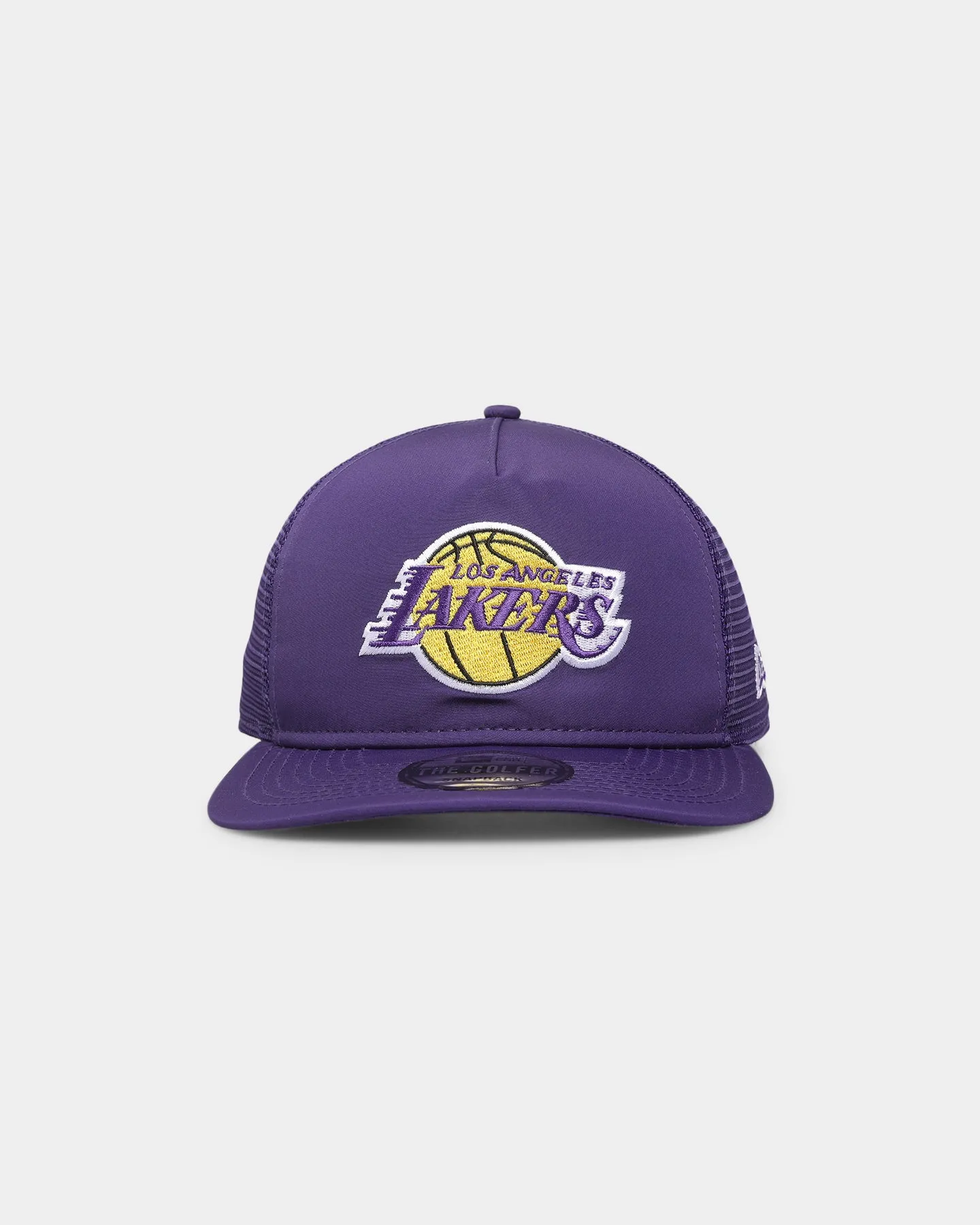 New Era Los Angeles Lakers 'OG Team Colour' Prolight Old Golfer Trucker Snapback OTC sold by Culture Kings