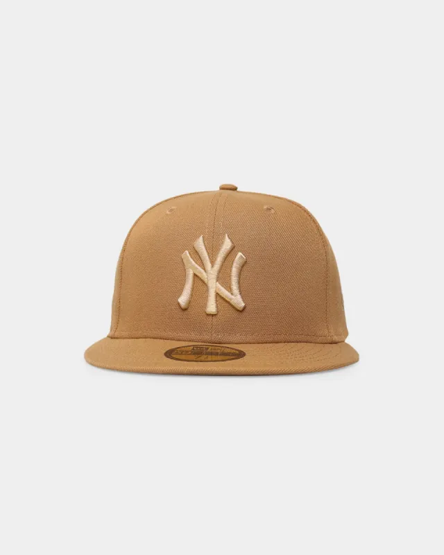 New Era New York Yankees 'Core Wheat Tonal' 59FIFTY Fitted Wheat sold by Culture Kings