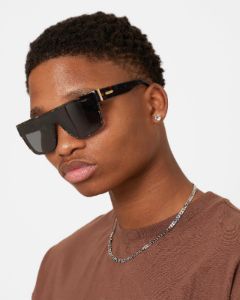 Nuqe Carlo Sunglasses Blue Tort/Gold sold by Culture Kings