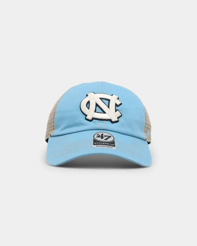 47 Brand North Carolina Tar Heels UNC Trawler '47 Clean Up Strapback Columbia sold by Culture Kings