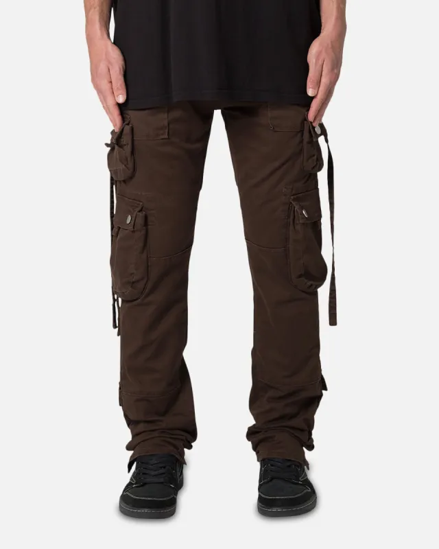 MNML D152 Cargo Pants Chocolate sold by Culture Kings