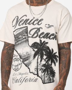 American Thrift Venice Beach Vintage T-Shirt Off White sold by Culture Kings