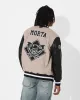 Saint Morta Graveyard Varsity Jacket Stone/Black sold by Culture Kings