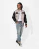 Saint Morta Graveyard Varsity Jacket Stone/Black sold by Culture Kings