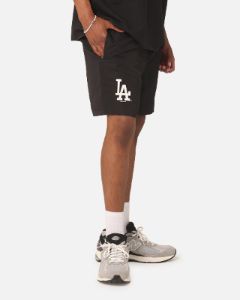 New Era Los Angeles Dodgers Woven Shorts Black sold by Culture Kings