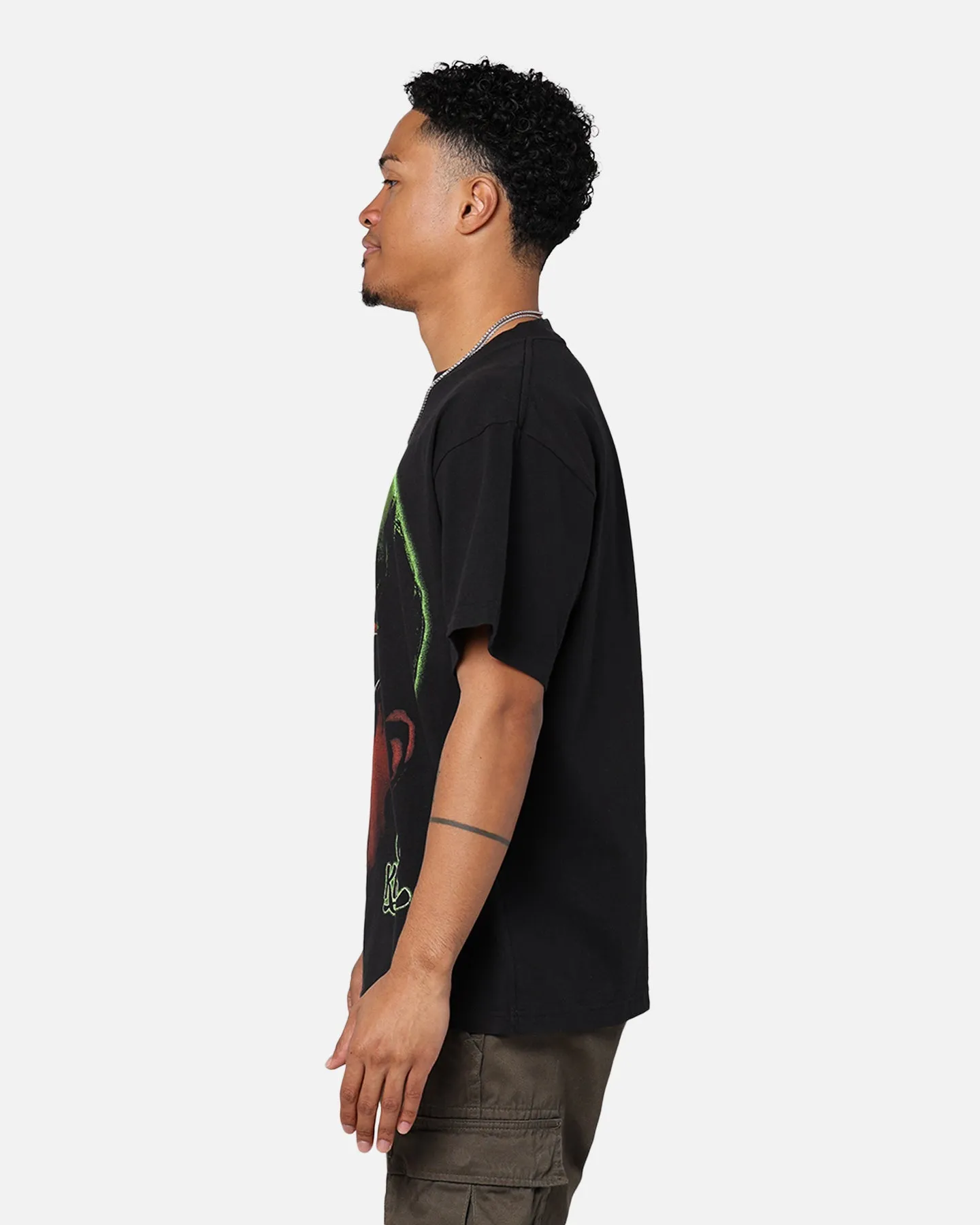 ID Supply Wiz Khalifa Big Head T-Shirt Black sold by Culture Kings product image thumbnail 5
