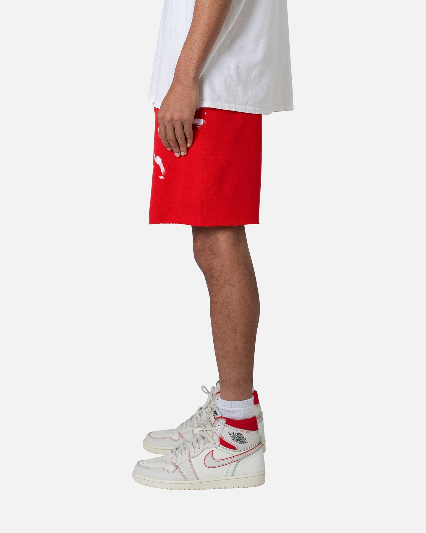 MNML Contrast Paneled Sweatshorts Red sold by Culture Kings product image thumbnail 3