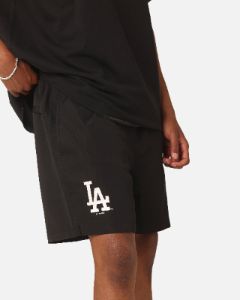 New Era Los Angeles Dodgers Woven Shorts Black sold by Culture Kings