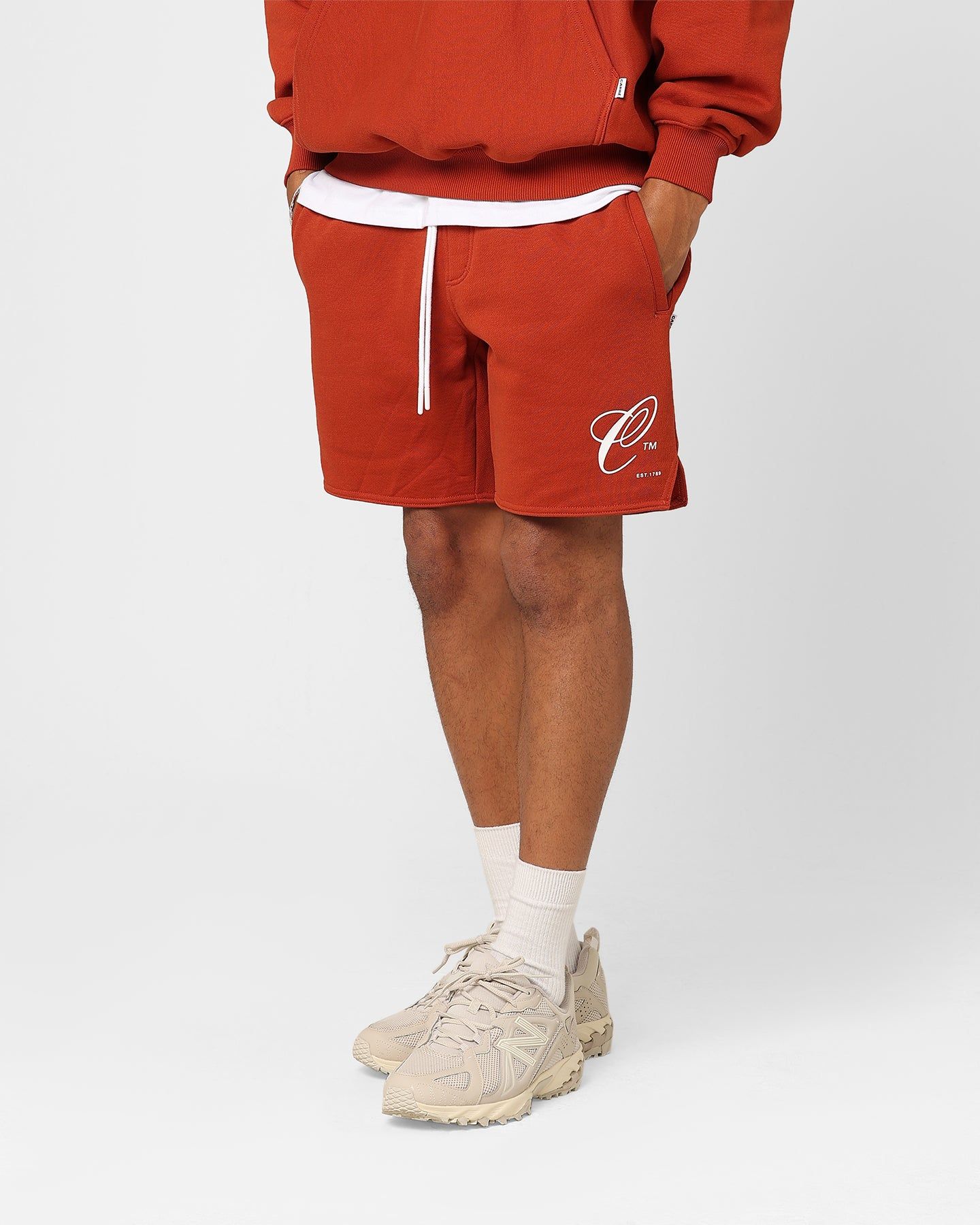 Carre Capital C Terry Shorts Brick sold by Culture Kings