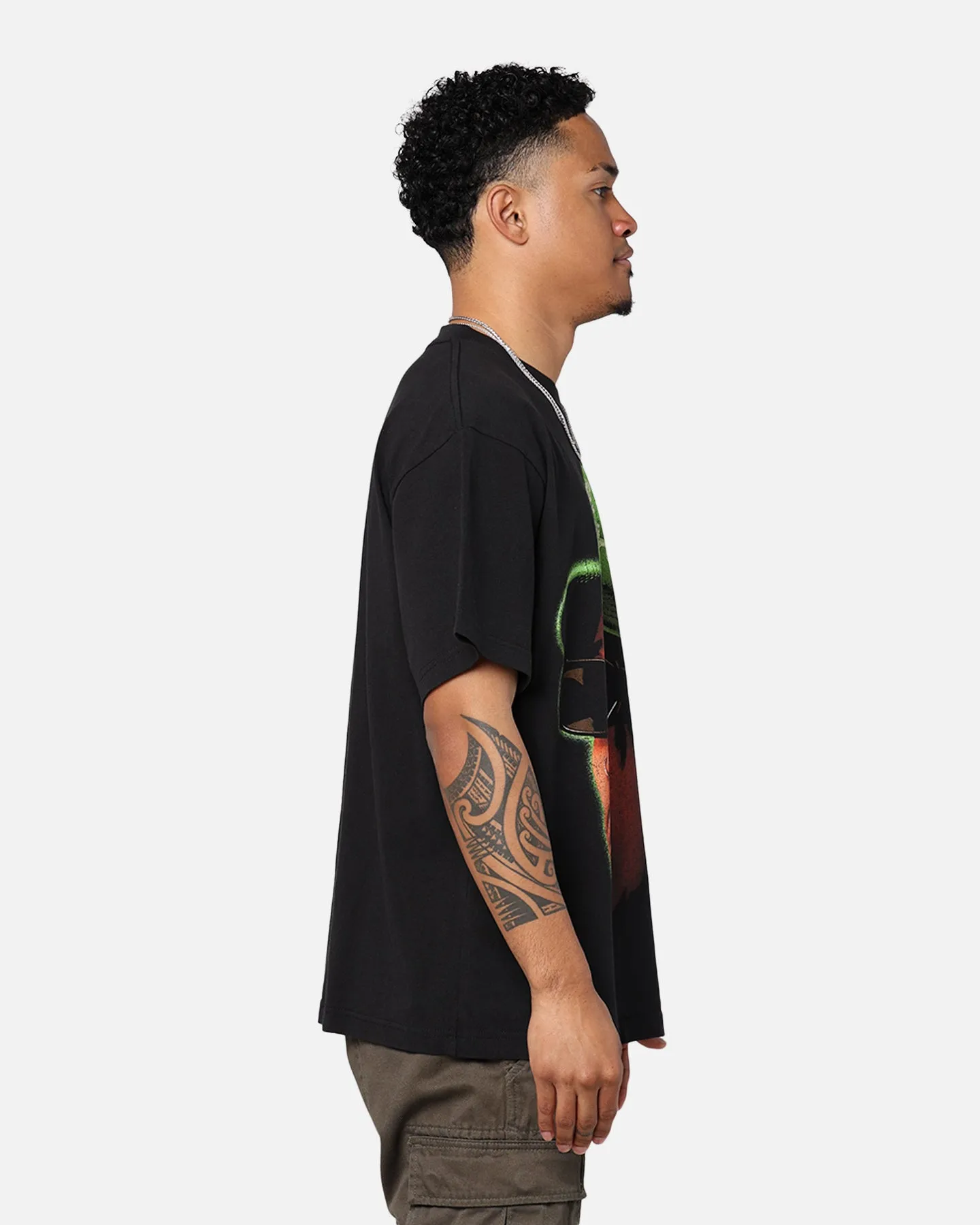 ID Supply Wiz Khalifa Big Head T-Shirt Black sold by Culture Kings product image thumbnail 4