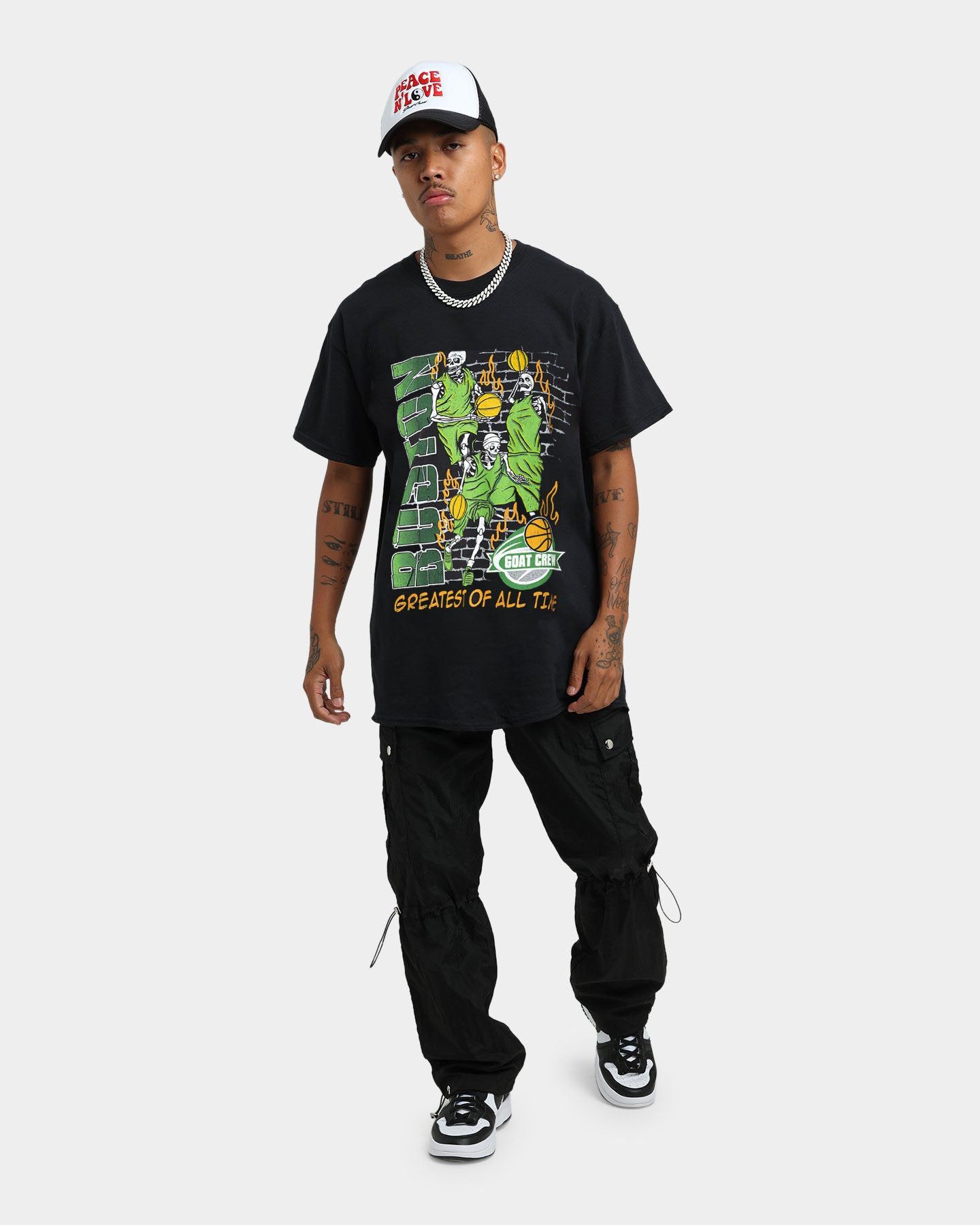 Goat Crew Boston Finals Vintage T-Shirt Washed Black sold by Culture Kings product image thumbnail 2