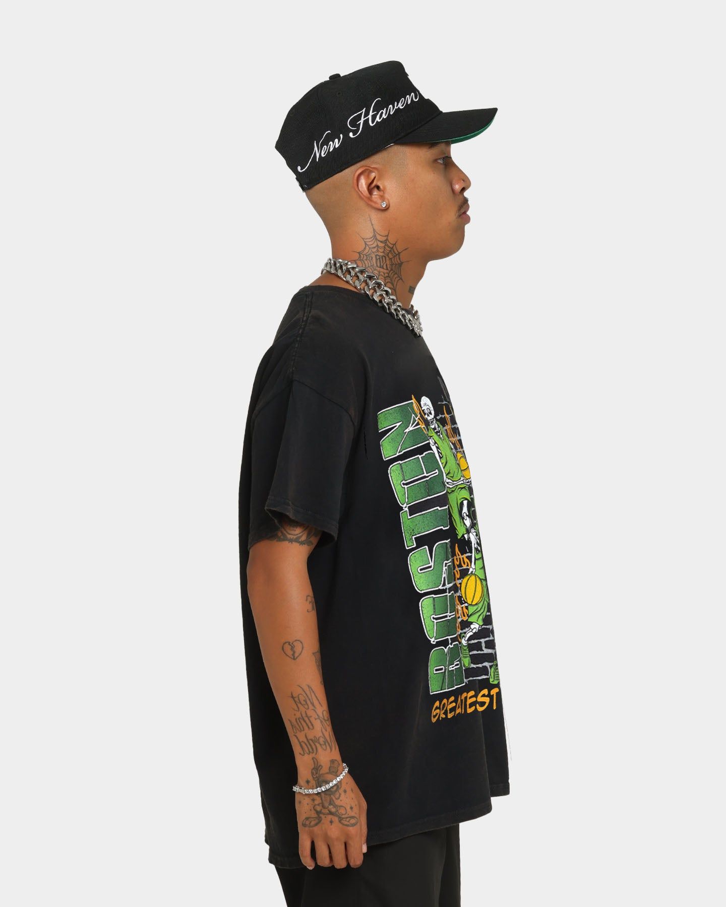 Goat Crew Boston Finals Vintage T-Shirt Washed Black sold by Culture Kings product image thumbnail 5