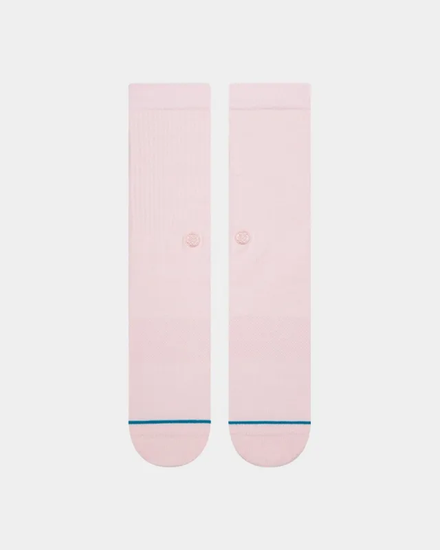 Stance Icon Athletic Socks Pink sold by Culture Kings