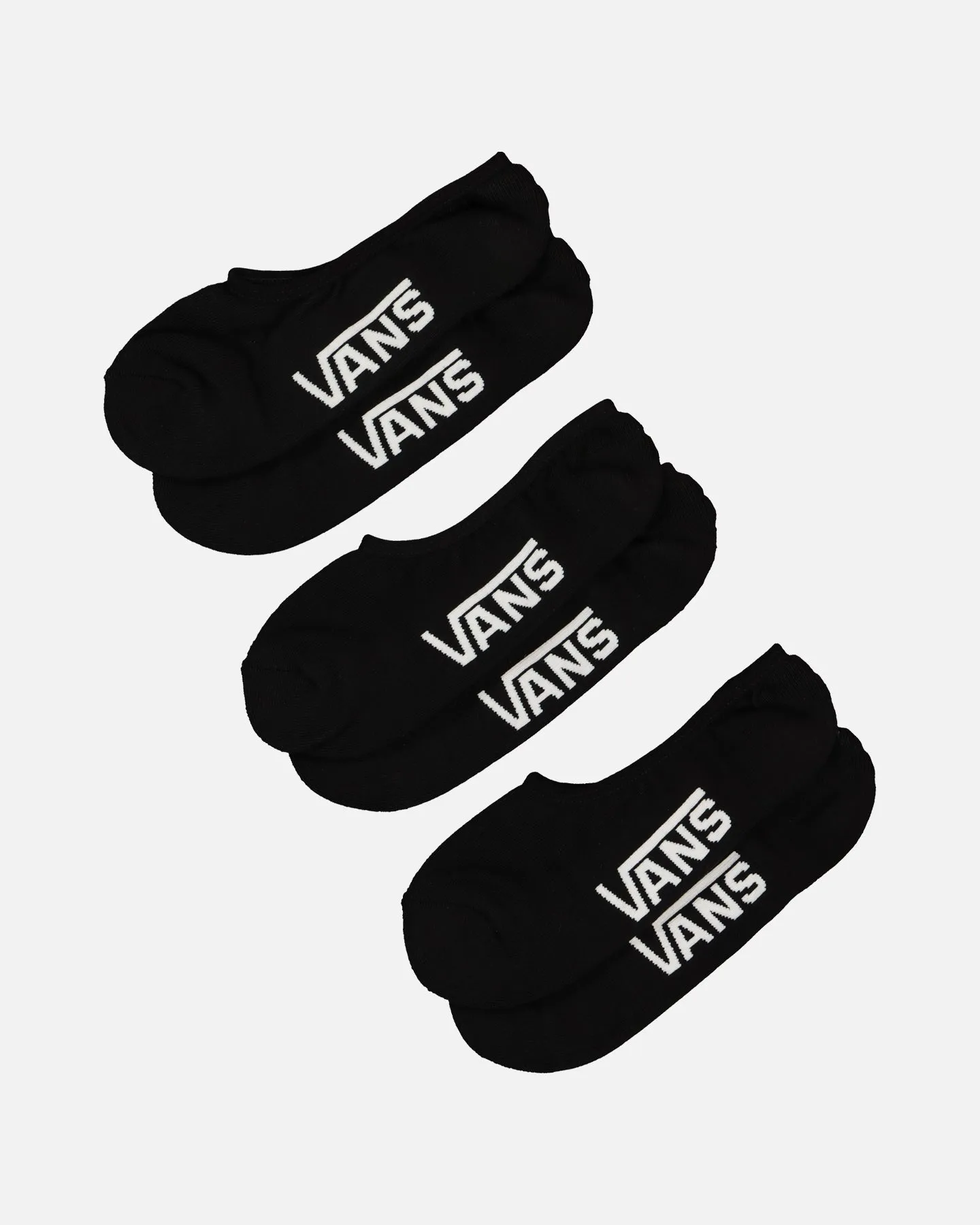 Vans Classic Super No Show Socks 9.5-13 3 Pack Black sold by Culture Kings product image thumbnail 4