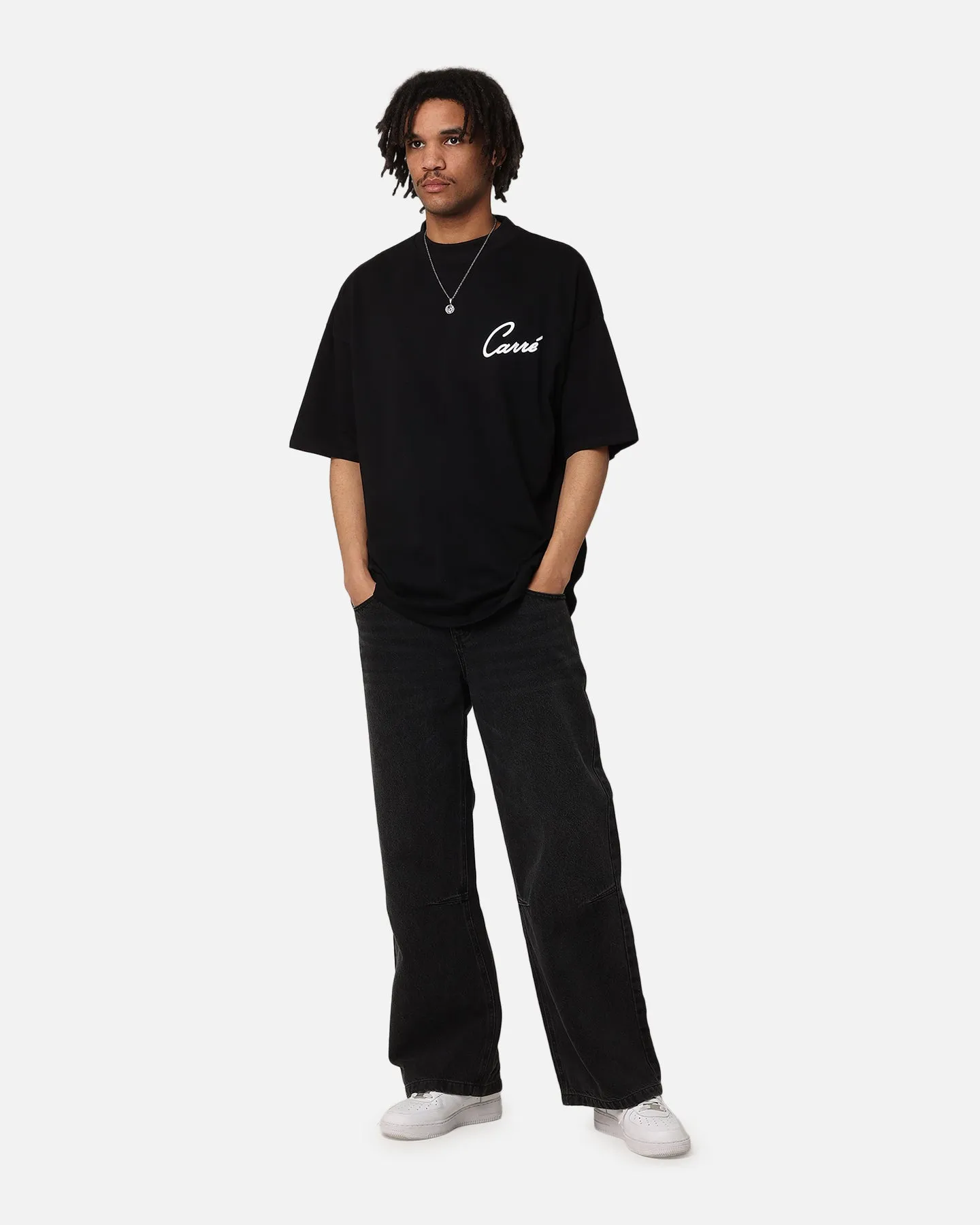 The Carre Swifty T-Shirt Black/White sold by Culture Kings product image thumbnail 4