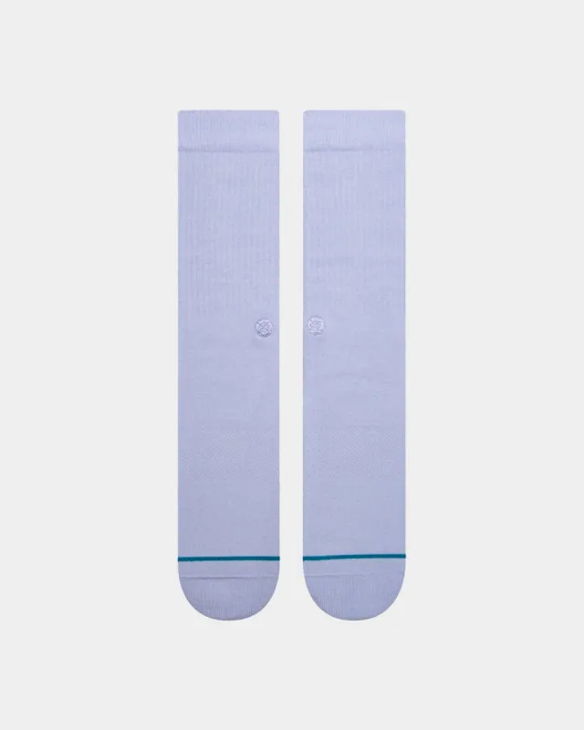 Stance Icon Athletic Socks Lilac Ice sold by Culture Kings