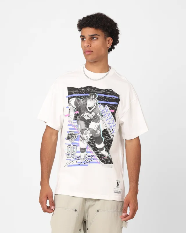 Mitchell & Ness Los Angeles Kings Wayne Gretzky Streaks T-Shirt Vintage White sold by Culture Kings