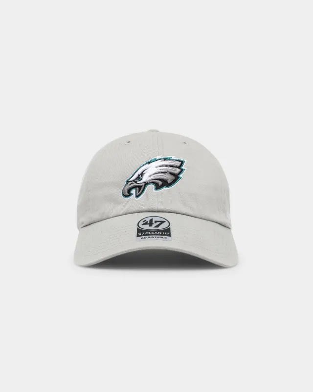 47 Brand Philadelphia Eagles 47 Clean Up Strapback Grey sold by Culture Kings