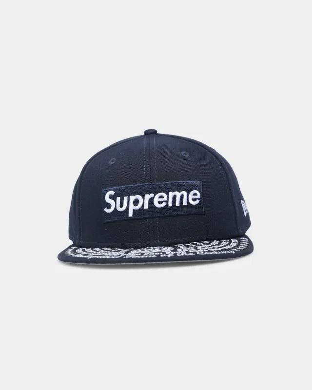 Supreme X New Era Undisputed 59FIFTY Fitted Navy sold by Culture Kings