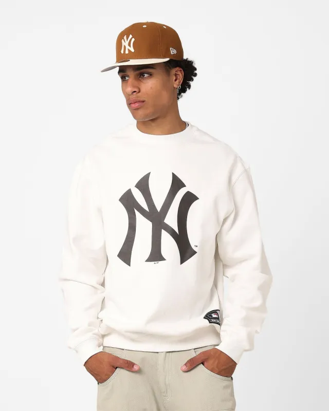 Majestic Athletic New York Yankees Core Crewneck Sweatshirt Vintage White sold by Culture Kings