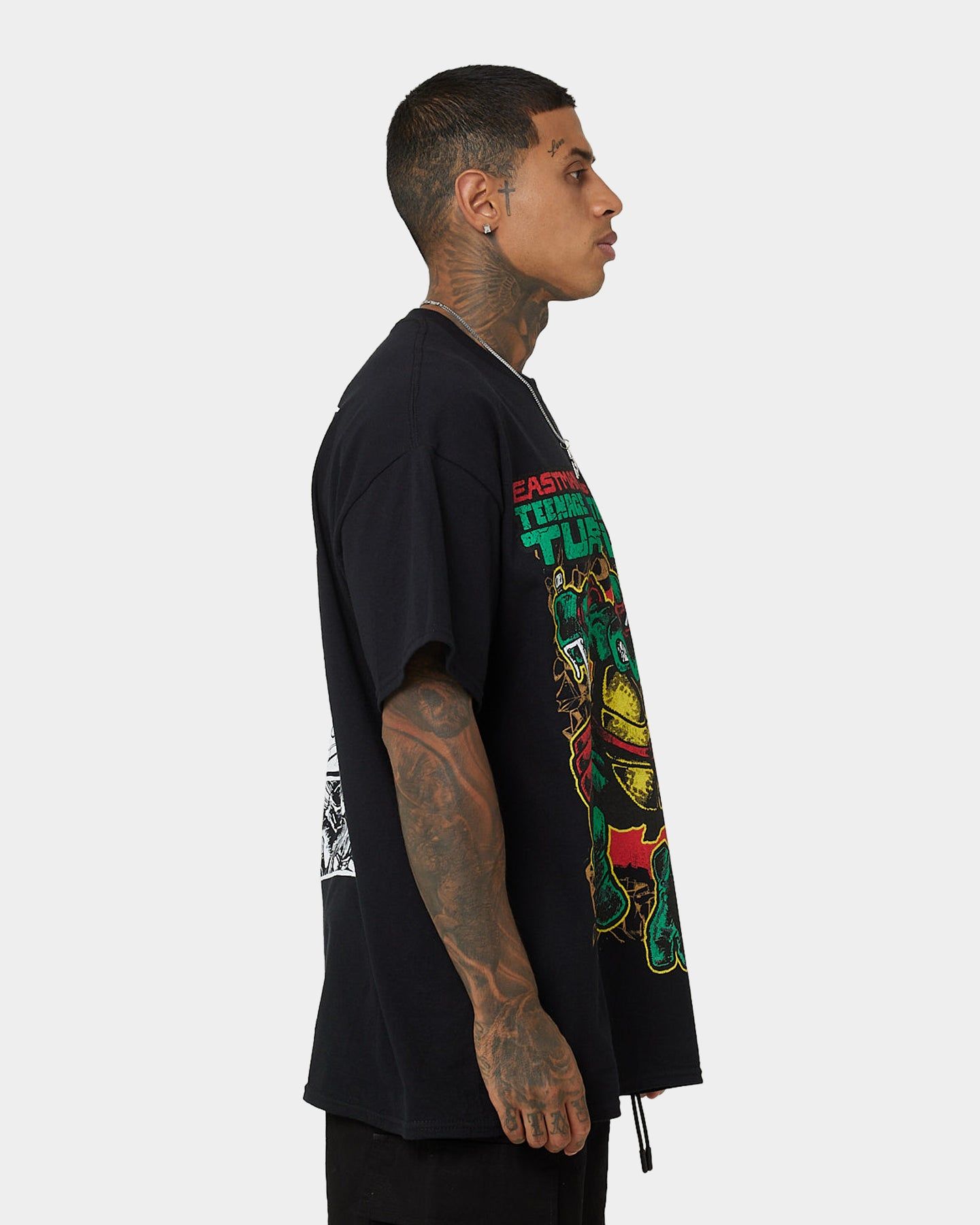 American Thrift X Teenage Mutant Ninja Turtles Raphael Vintage T-Shirt Black sold by Culture Kings product image thumbnail 6