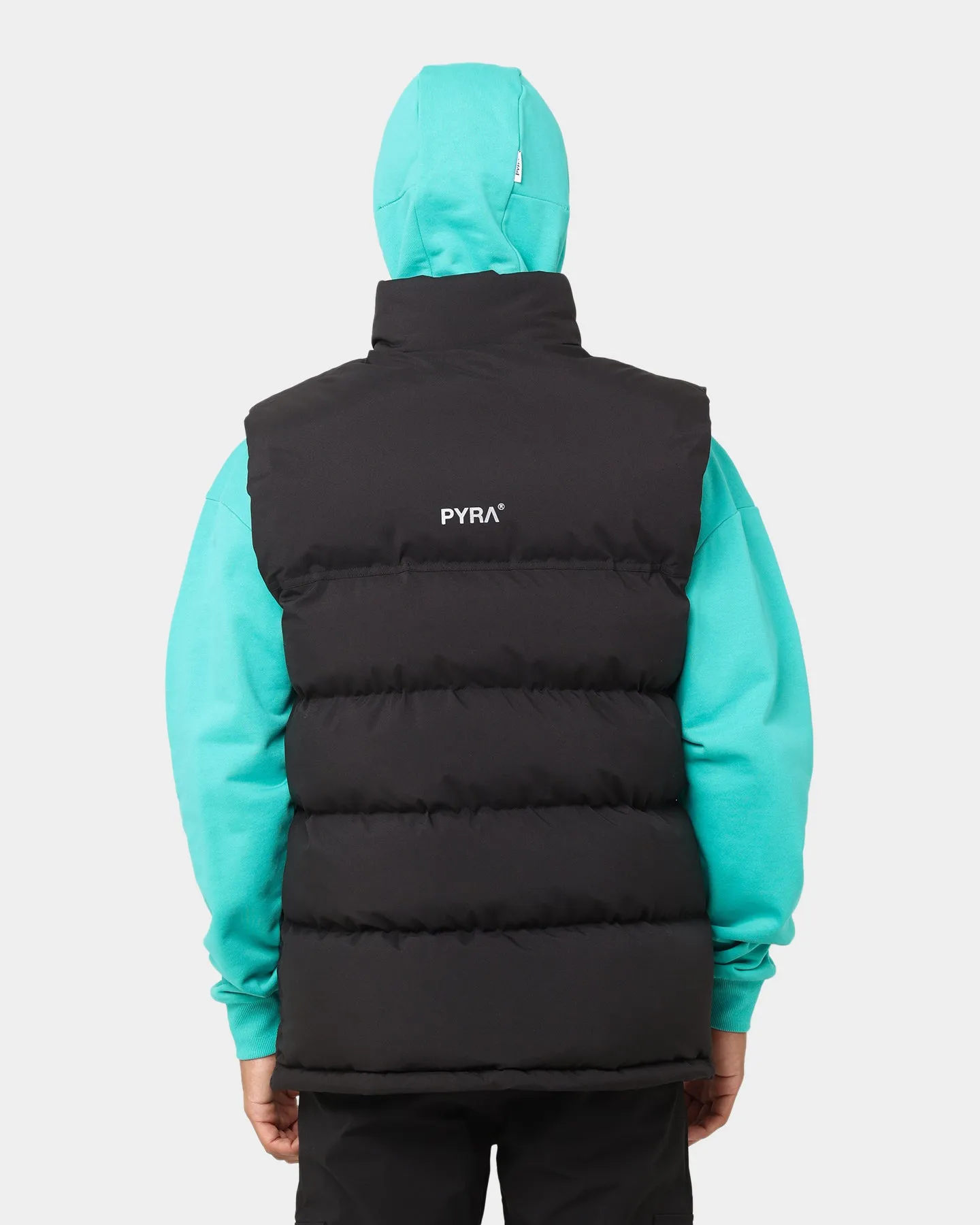 PYRA Sleeveless Puffa Vest Black sold by Culture Kings product image thumbnail 5
