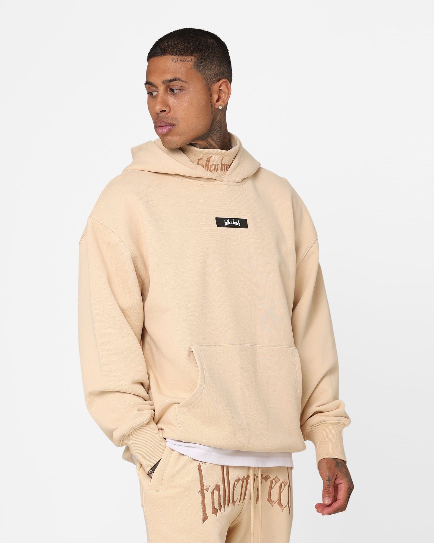 Fallen Breed Signature Logo Hoodie Nude sold by Culture Kings product image thumbnail 2