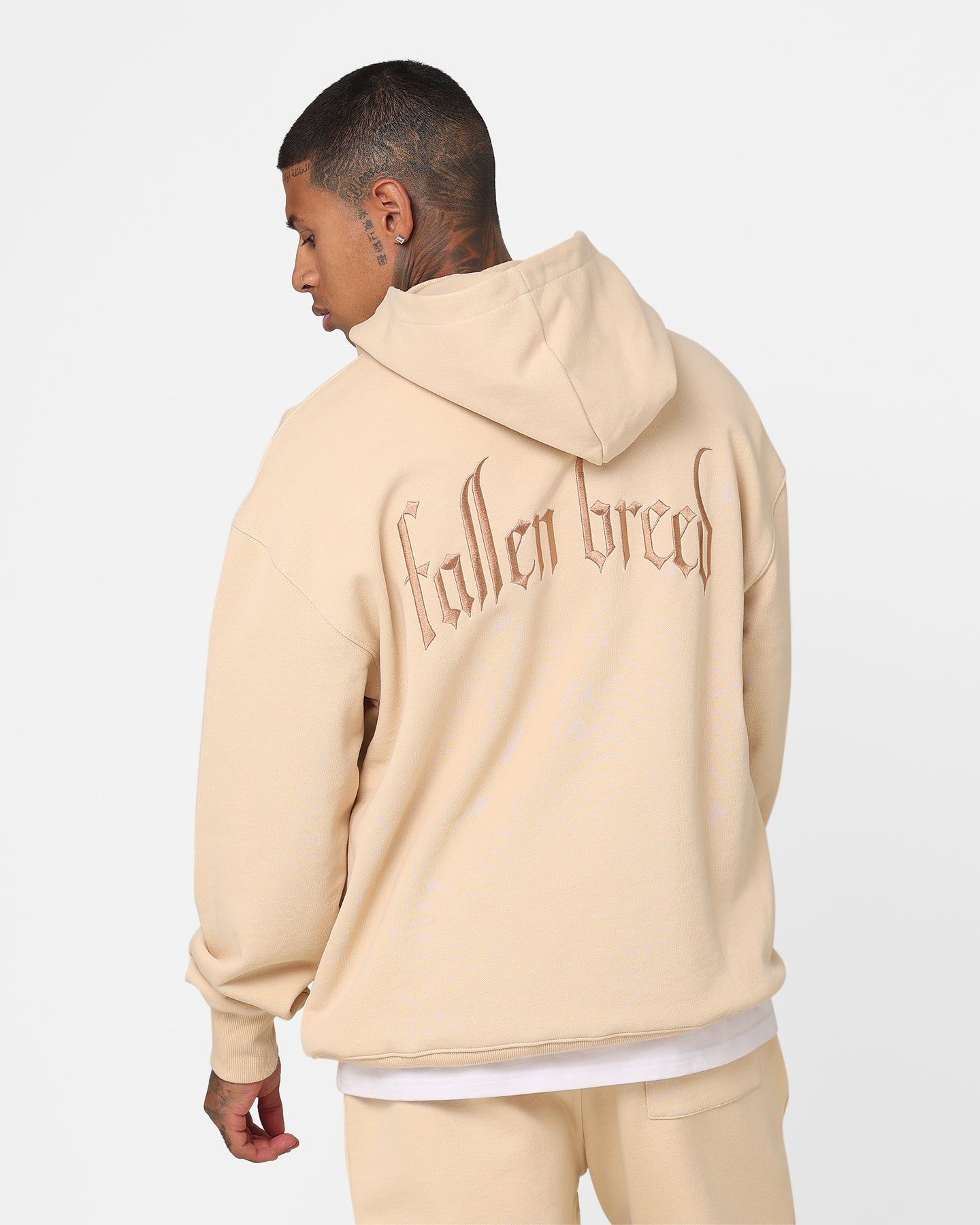 Fallen Breed Signature Logo Hoodie Nude sold by Culture Kings