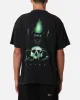 Goat Crew Alien Vintage T-Shirt Black Acidwash sold by Culture Kings